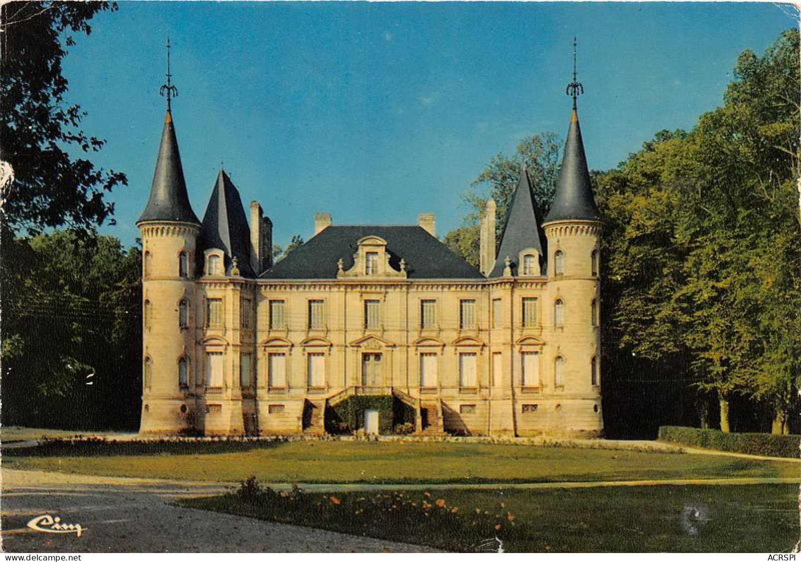 Chateau PICHON LONGUEVILLE PAUILLAC 26(scan Recto-verso) MA1514 - Pauillac