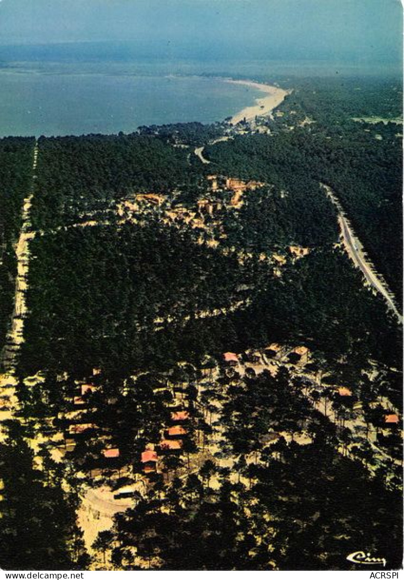 CARCANS MAUBUISSON Vue Generale Aerienne Au Premier Plan Village Les Forestiers 4(scan Recto-verso) MA1513 - Carcans