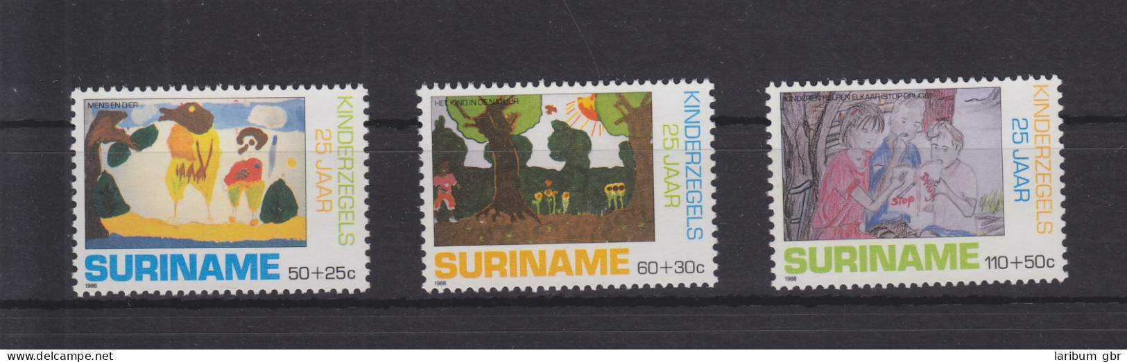 Suriname 1283-1285 Postfrisch Jugenwohlfahrt #GE398 - Surinam