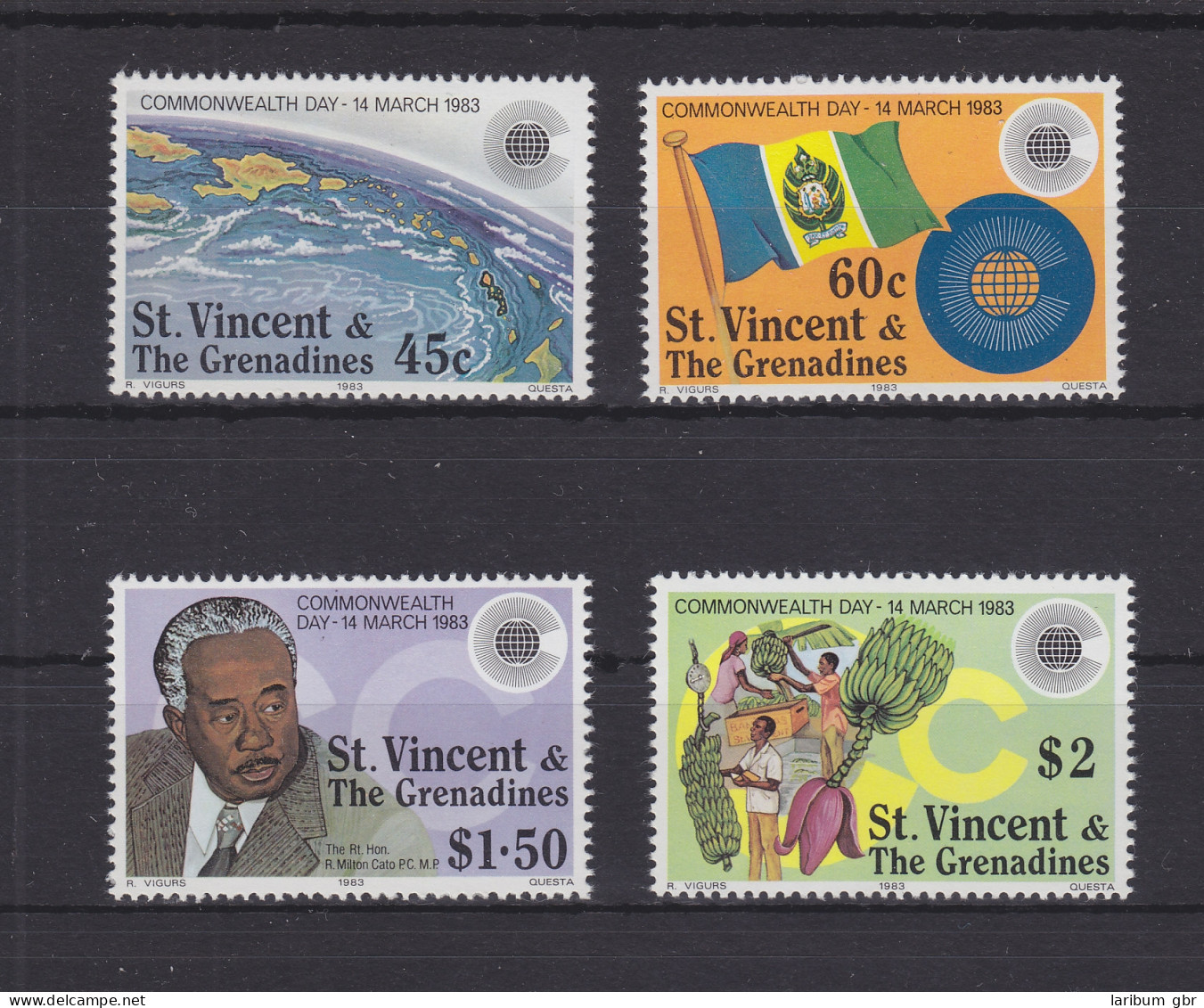 St. Vincent 651-654 Postfrisch Comminwealth Day #GE295 - St.-Vincent En De Grenadines