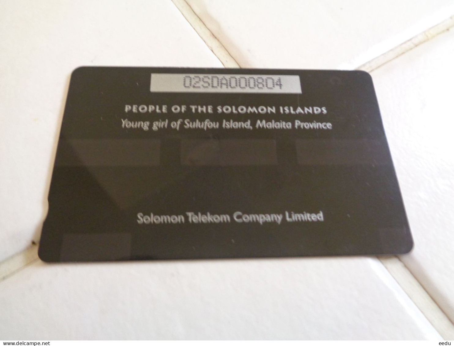 Solomon Island Phonecard - Solomoneilanden