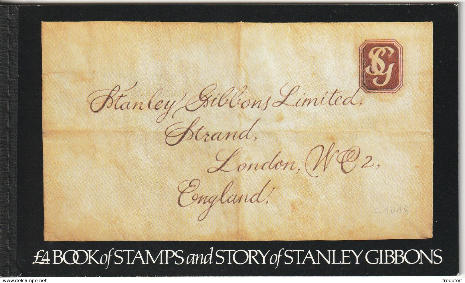 GRANDE BRETAGNE - CARNET De PRESTIGE - N°C1018 ** (1982) "Histoire De Stanley Gibbons" - Carnets