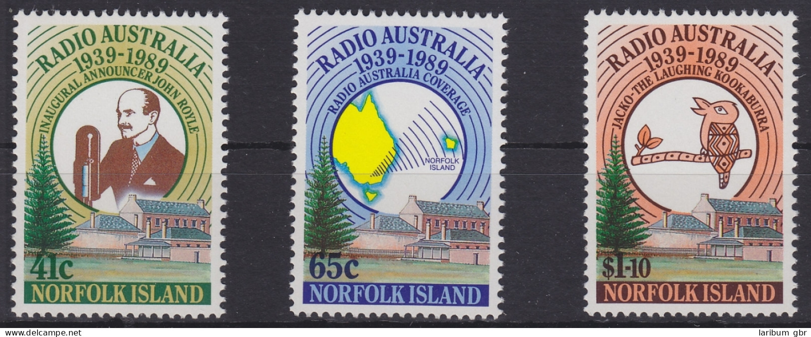 Norfolkinsel 471-472 Postfrisch 50 Jahre Radio Australia, MNH #GE195 - Norfolk Eiland