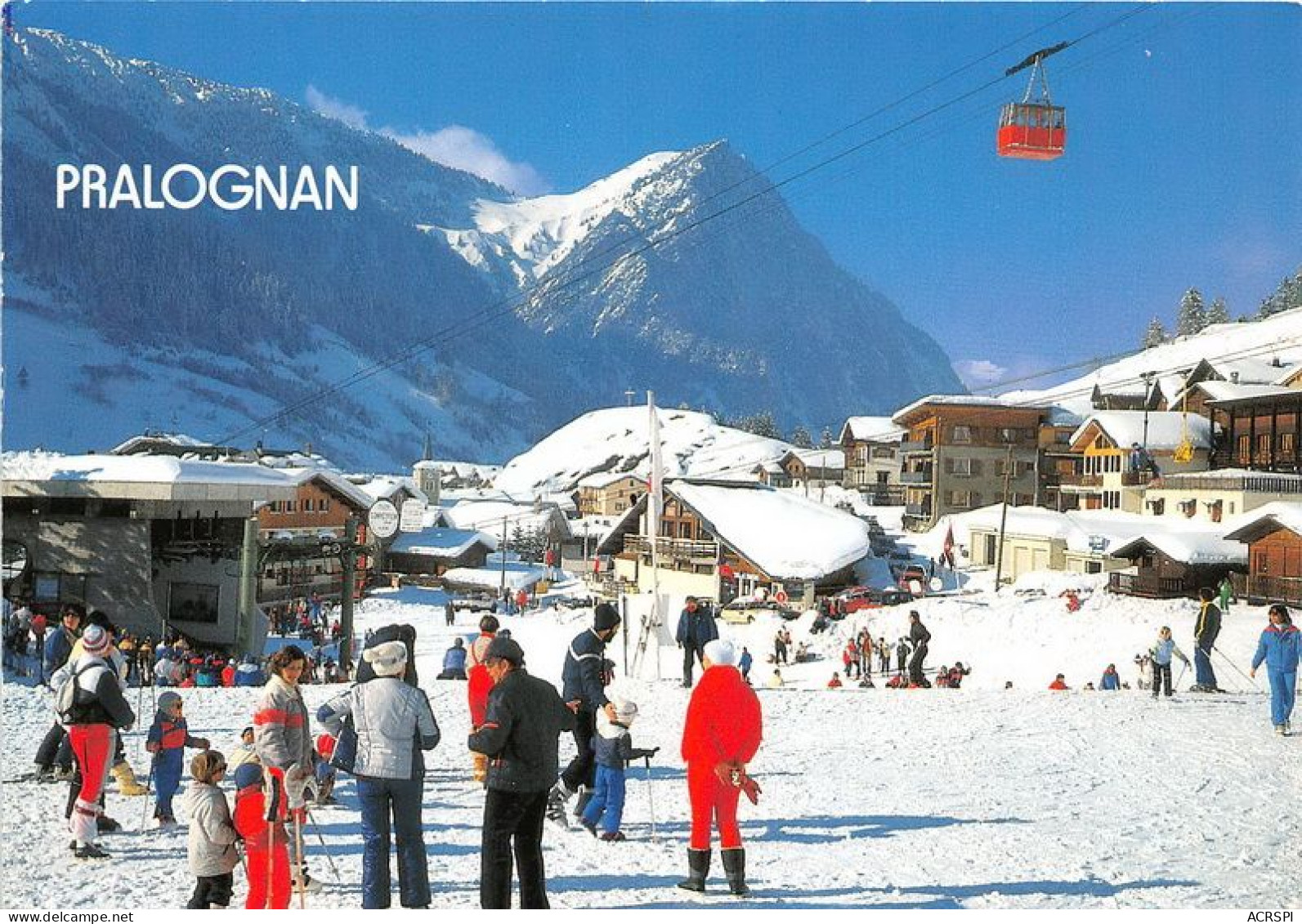 PRALOGNAN LA VANOISE Le Centre De La Station 18(scan Recto-verso) MA1541 - Pralognan-la-Vanoise