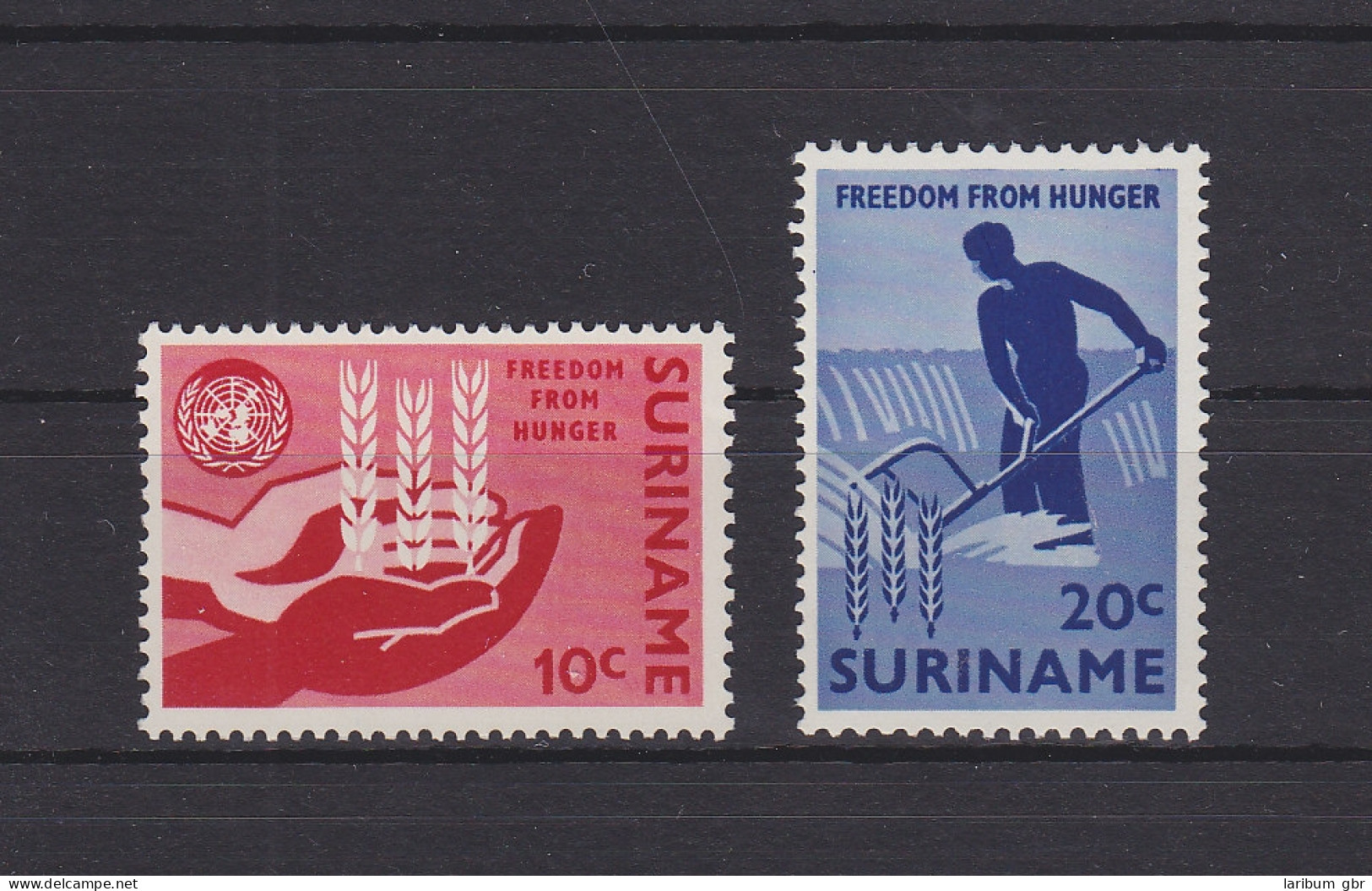 Suriname 431-432 Postfrisch Kampf Gegen Hunger #GE375 - Surinam