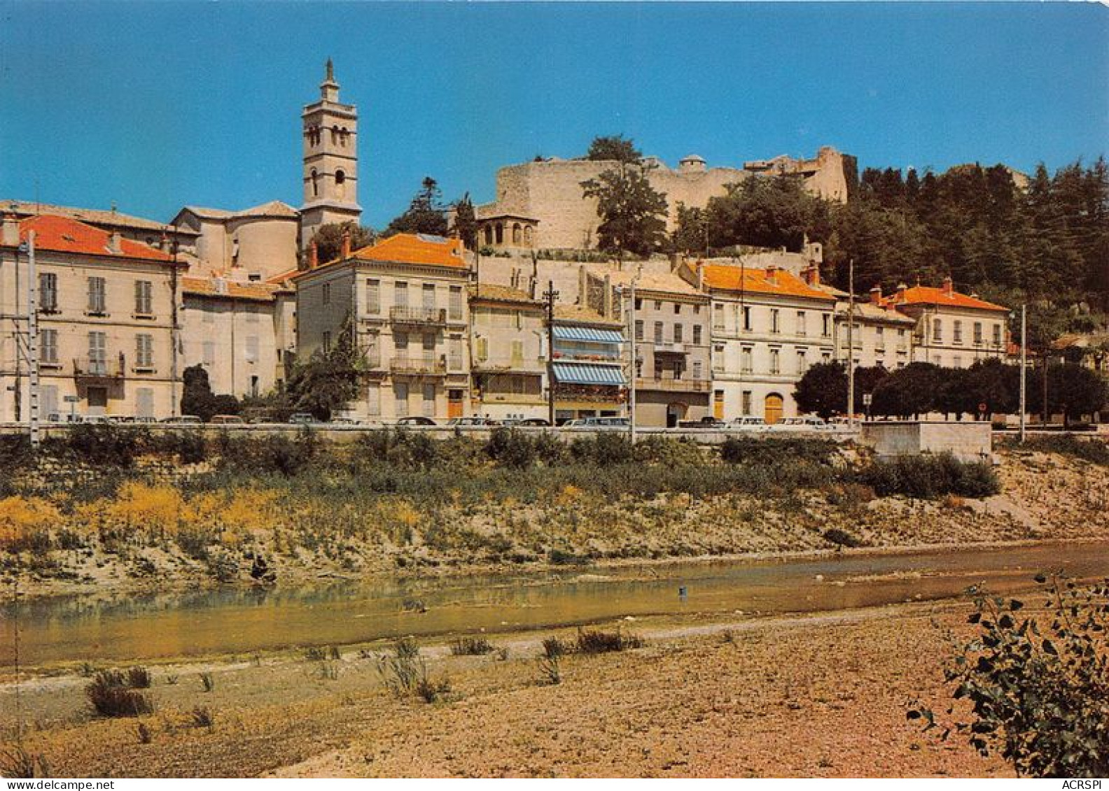 MONTELIMAR Vue Generale Sur La Ville Le Chateau Des Adhemar 15(scan Recto-verso) MA1539 - Montelimar