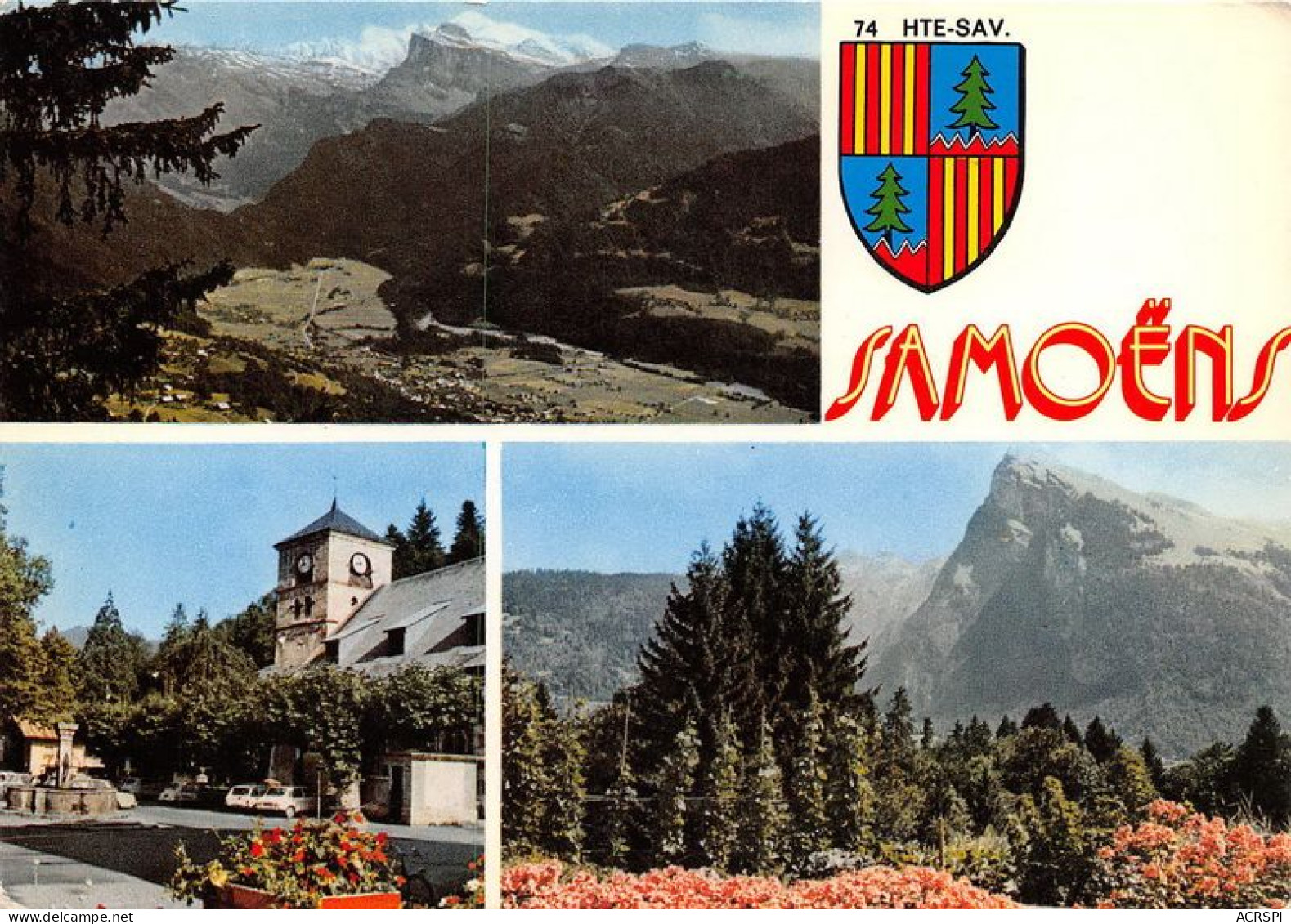 SAMOENS 16(scan Recto-verso) MA1537 - Samoëns