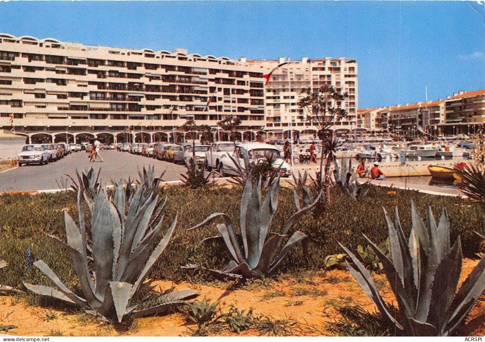 SAINT CYPRIEN PLAGE Le Port Les Nouveaux Immeubles 5(scan Recto-verso) MA1536 - Saint Cyprien