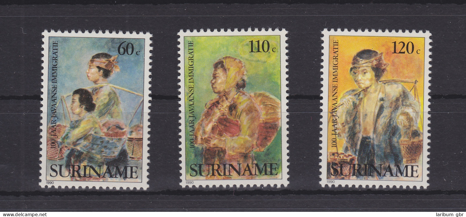 Suriname 1332-1334 Postfrisch Einwanderer #W999 - Surinam