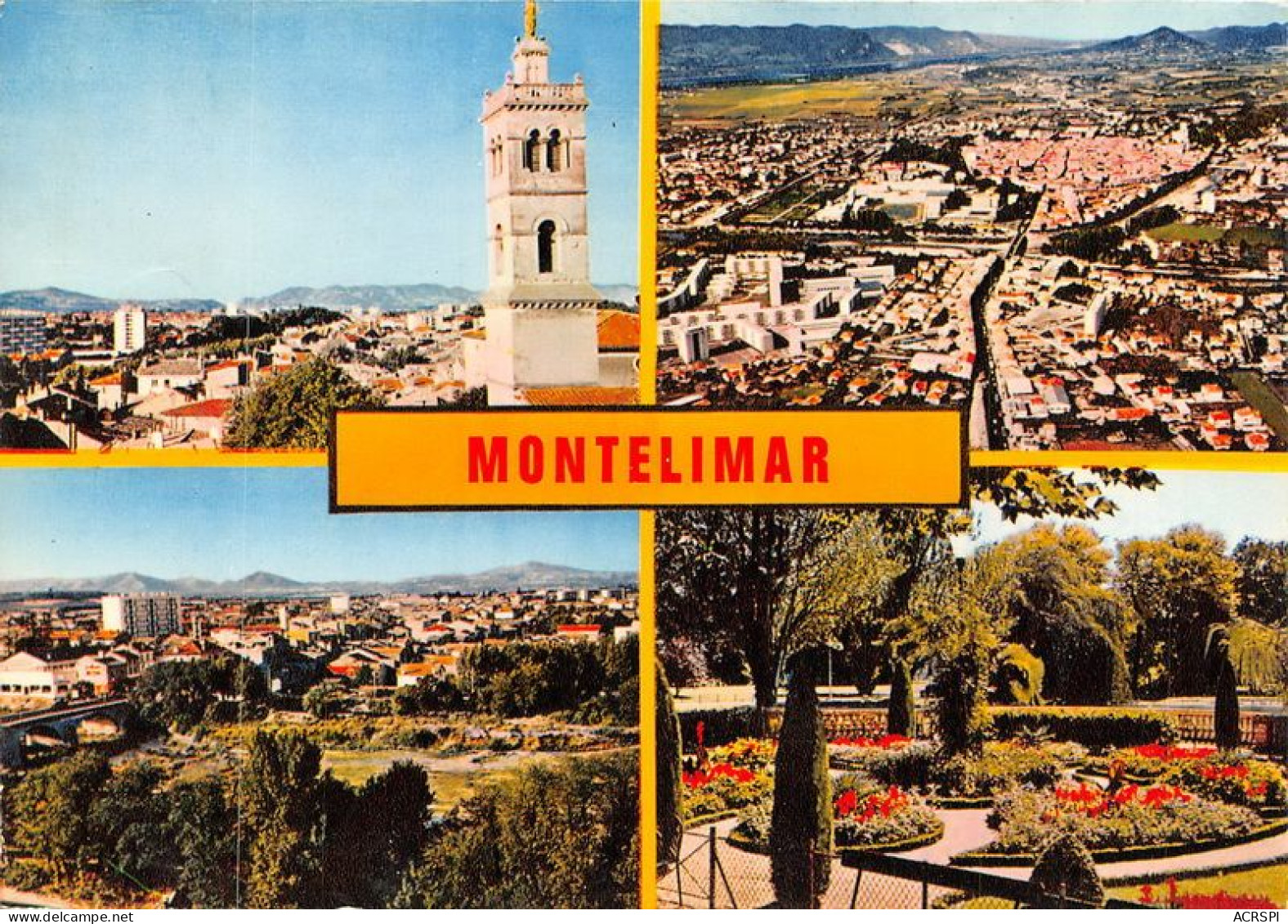 MONTELIMAR Souvenir 5(scan Recto-verso) MA1529 - Montelimar