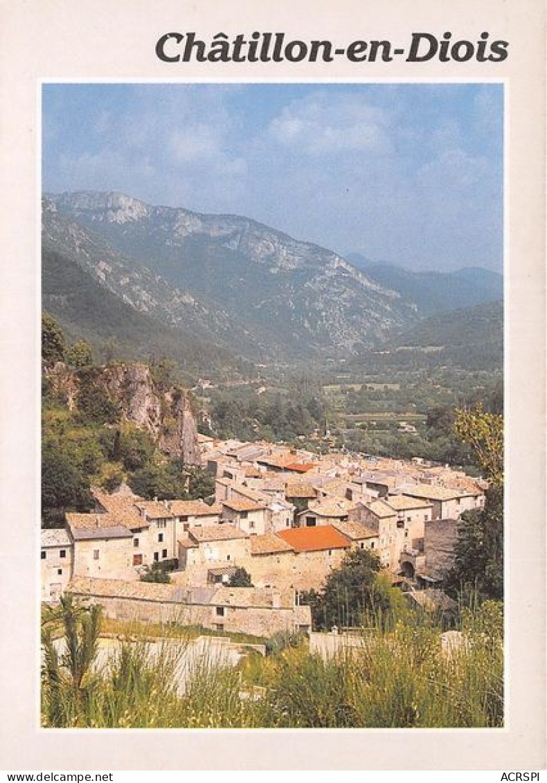 CHATILLON EN DIOIS Vue Generale 16(scan Recto-verso) MA1527 - Châtillon-en-Diois