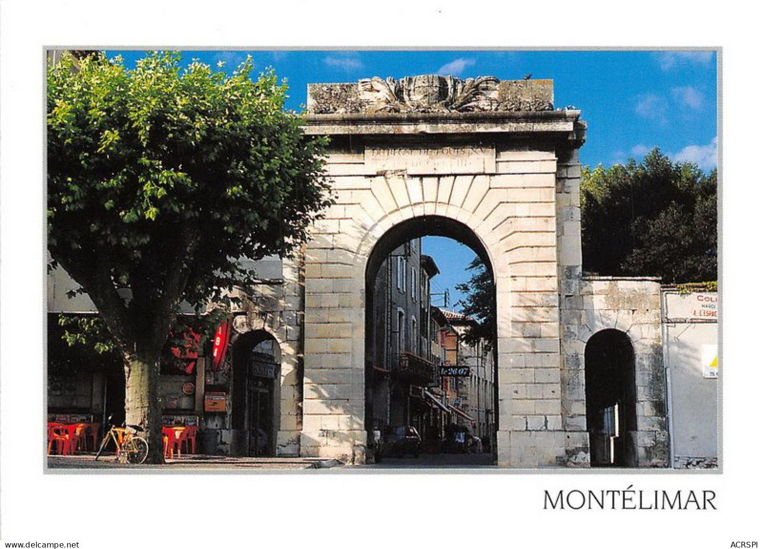 MONTELIMAR La Porte Saint Martin 10(scan Recto-verso) MA1527 - Montelimar