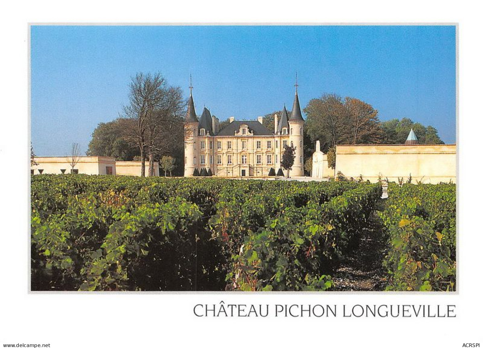 Chateau Pichon Longueville 17(scan Recto-verso) MA1523 - Pauillac