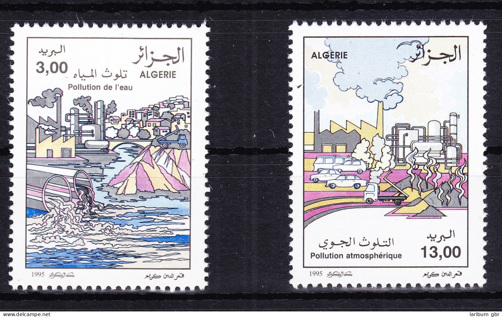 Algerien 1137-1138 Postfrisch Umweltschutz, MNH #RB799 - Argelia (1962-...)