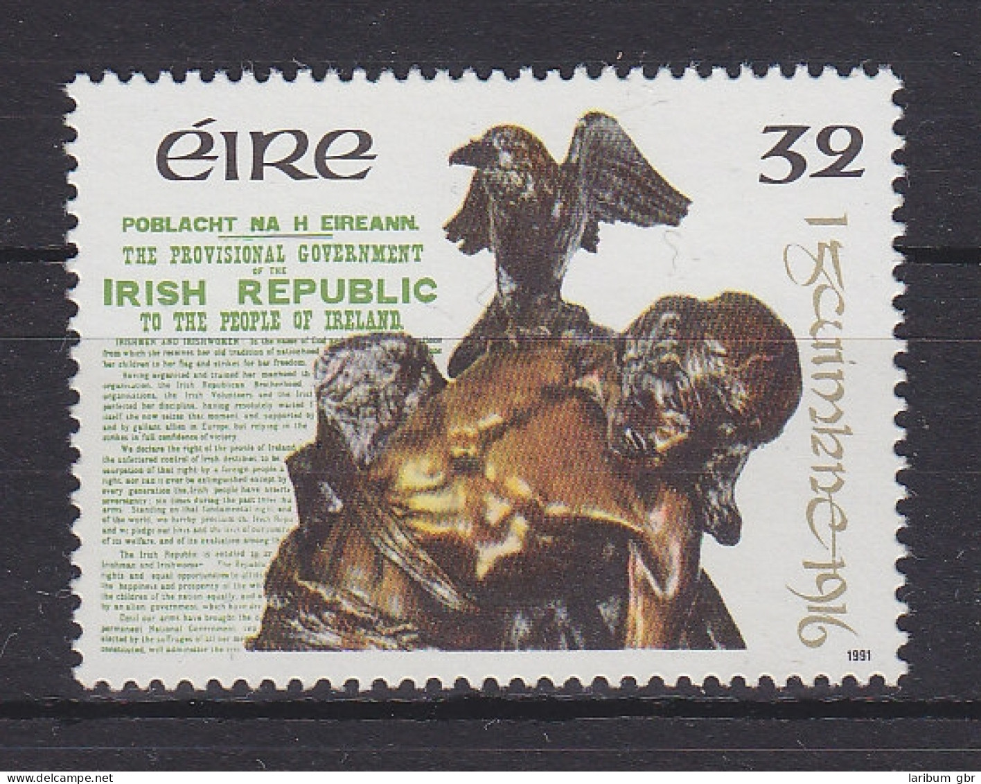 Irland 749 Postfrisch 75. Jahrestag Aufstand 1916, MNH #RB007 - Other & Unclassified