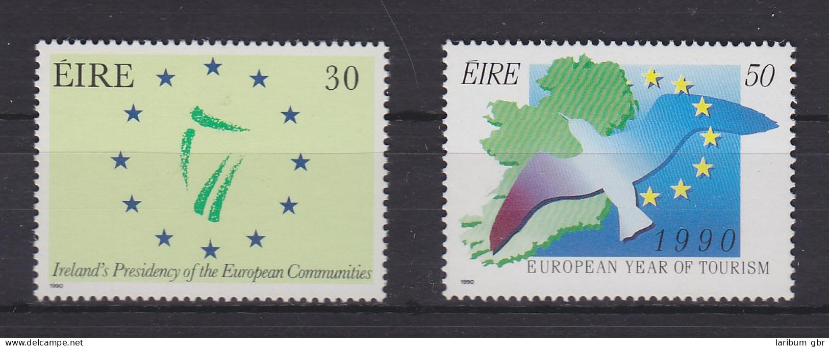 Irland 698-699 Postfrisch Vorsitz In EG, Tourismus, MNH #RB046 - Andere & Zonder Classificatie