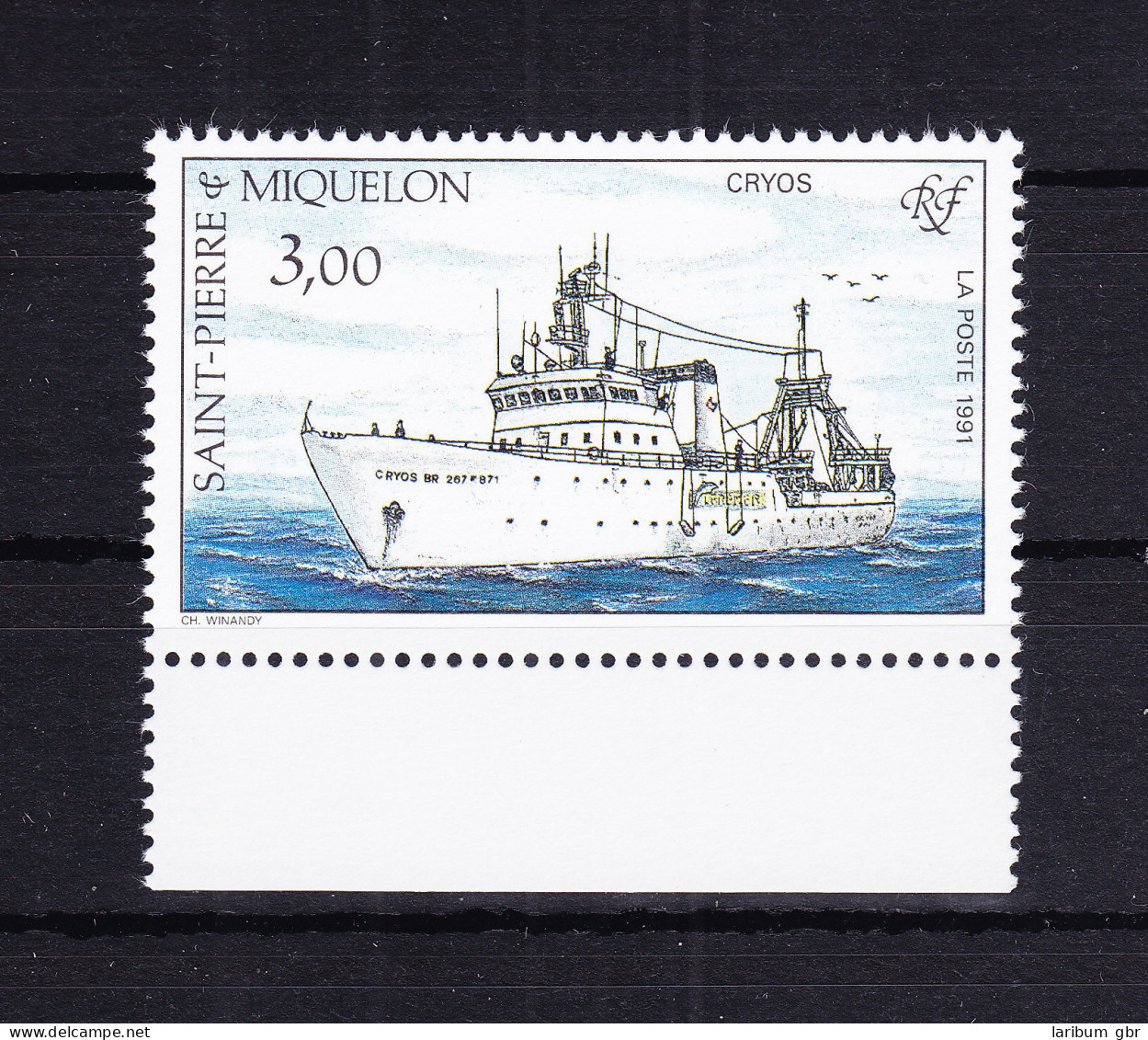 Saint-Pierre Und Miquelon 625 Postfrisch Schiffe, MNH #RB890 - Altri & Non Classificati