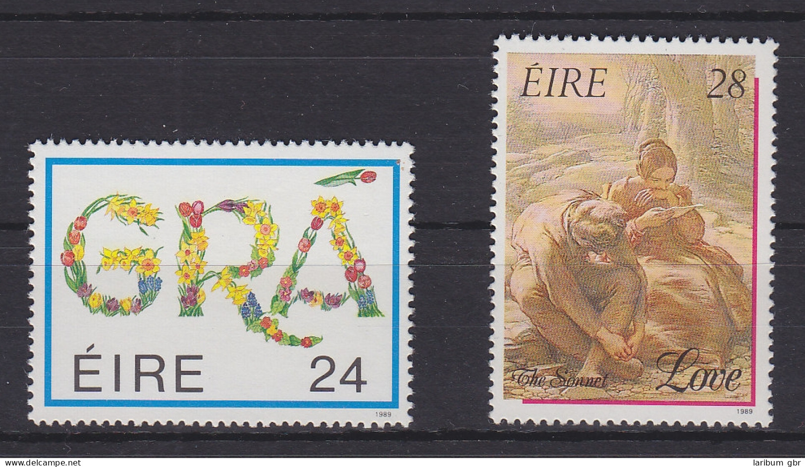 Irland 669-670 Postfrisch Valentinstag, MNH #RB032 - Sonstige & Ohne Zuordnung