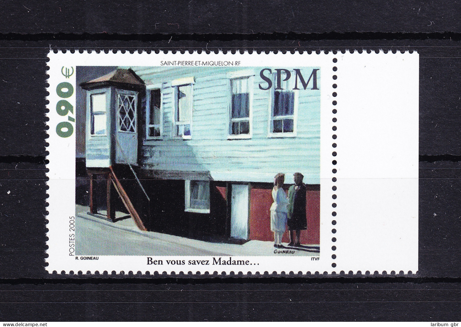 Saint-Pierre Und Miquelon 946 Postfrisch Kunst, Gemälde, MNH #RB687 - Andere & Zonder Classificatie