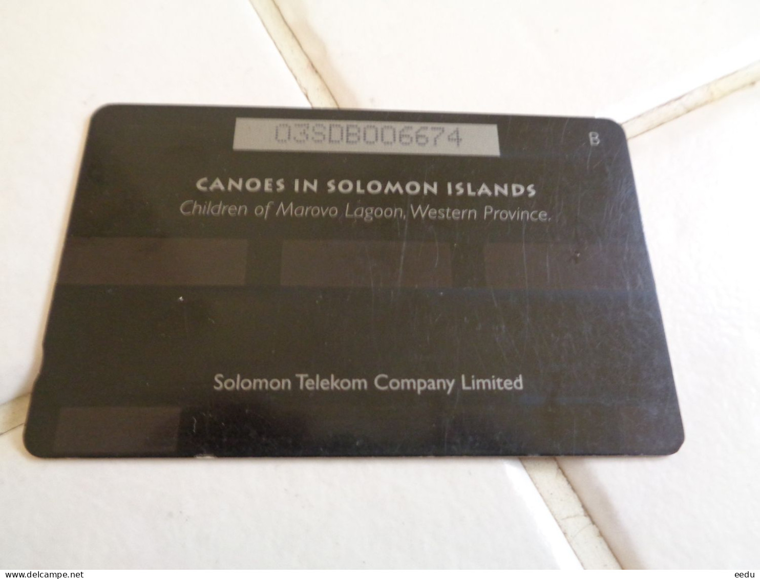 Solomon Island Phonecard - Isole Salomon