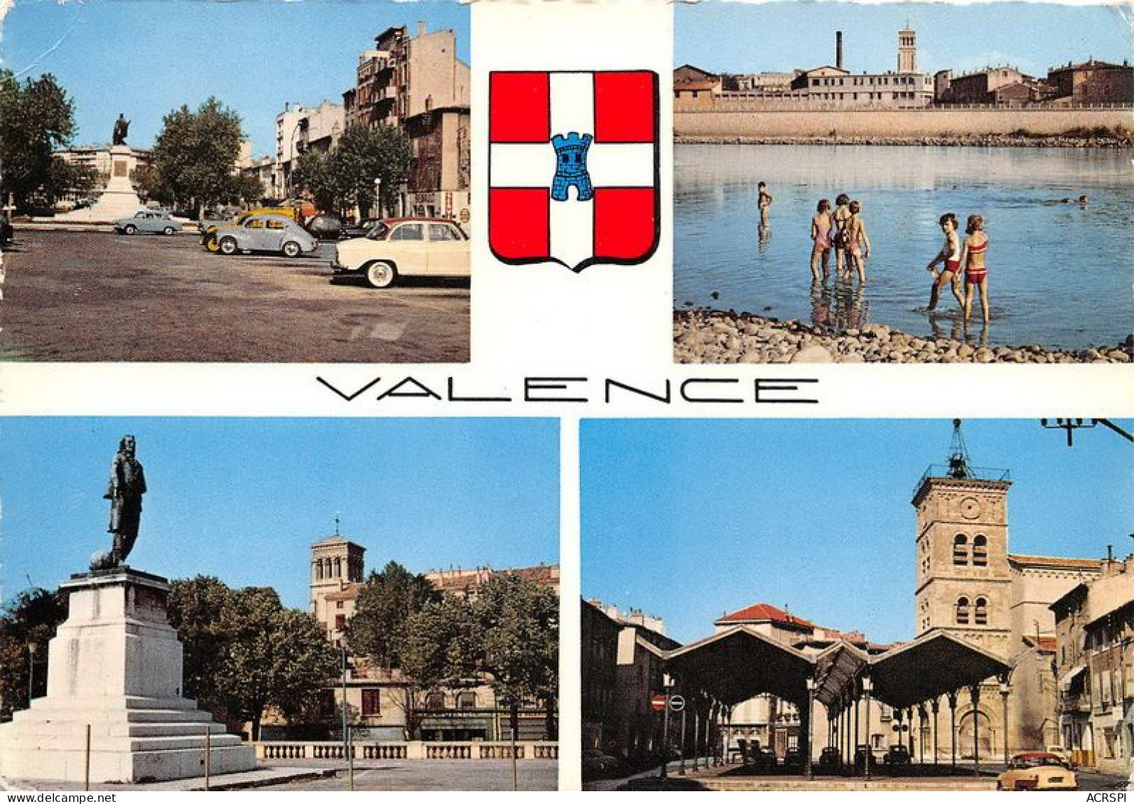 VALENCE SUR RHONE 28(scan Recto-verso) MA1548 - Valence