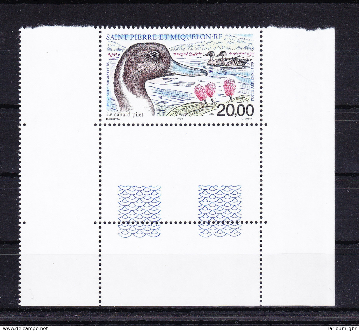 Saint-Pierre Und Miquelon 776 Postfrisch Unterrand, Zugvögel, MNH #RB948 - Other & Unclassified