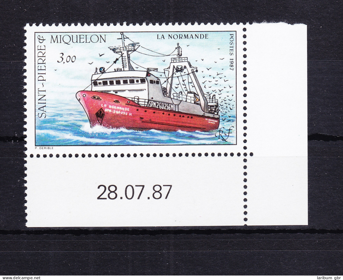 Saint-Pierre Und Miquelon 552 Postfrisch Schiffe, MNH #RB898 - Sonstige & Ohne Zuordnung