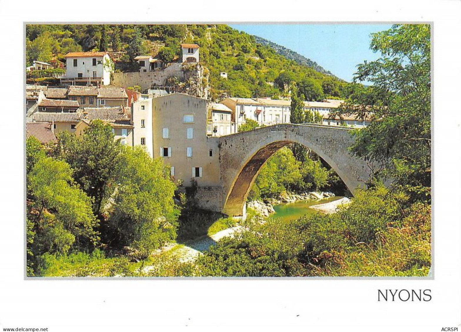 NYONS Le Vieux Pont 18(scan Recto-verso) MA1574 - Nyons