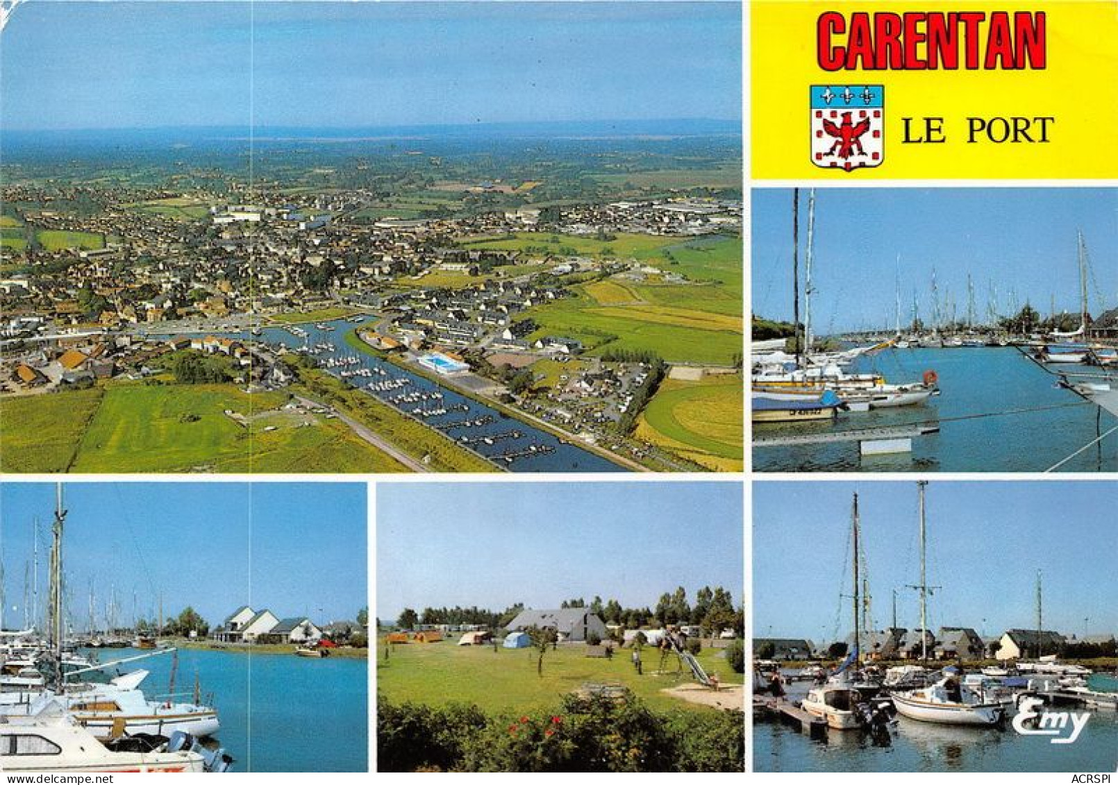 CARENTAN Le Port Du Haut Dick Et Le Camping 19(scan Recto-verso) MA1572 - Carentan