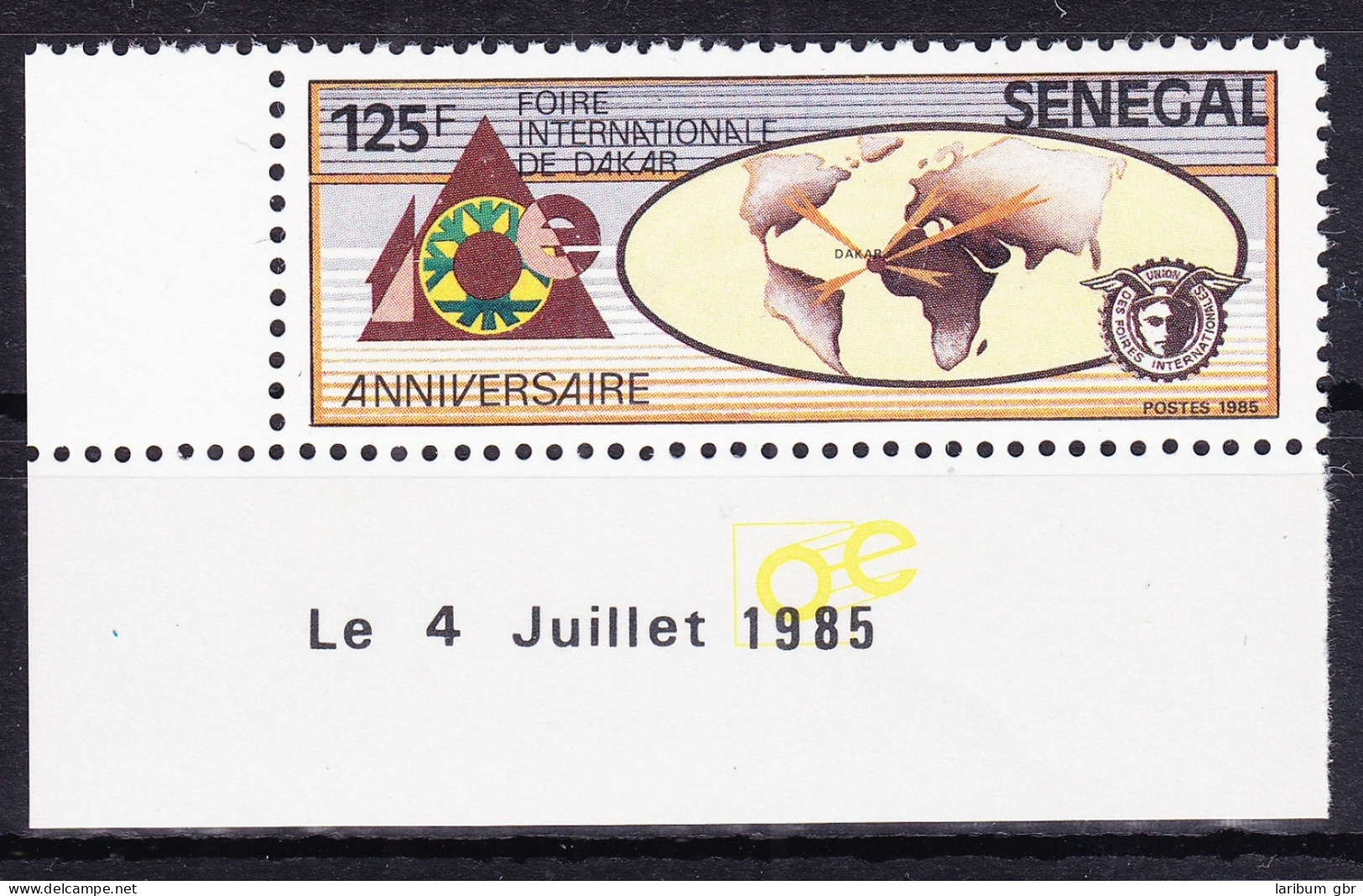 Senegal 889 Postfrisch Internationale Messe Dakar, MNH #RB719 - Sénégal (1960-...)