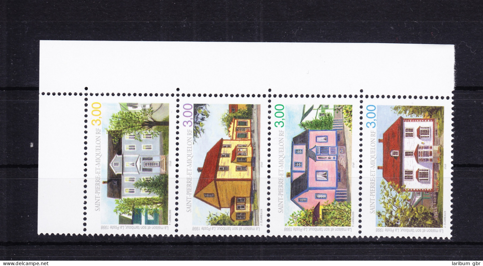 Saint-Pierre Und Miquelon 759-762 Postfrisch Häuser, MNH #RB912 - Andere & Zonder Classificatie