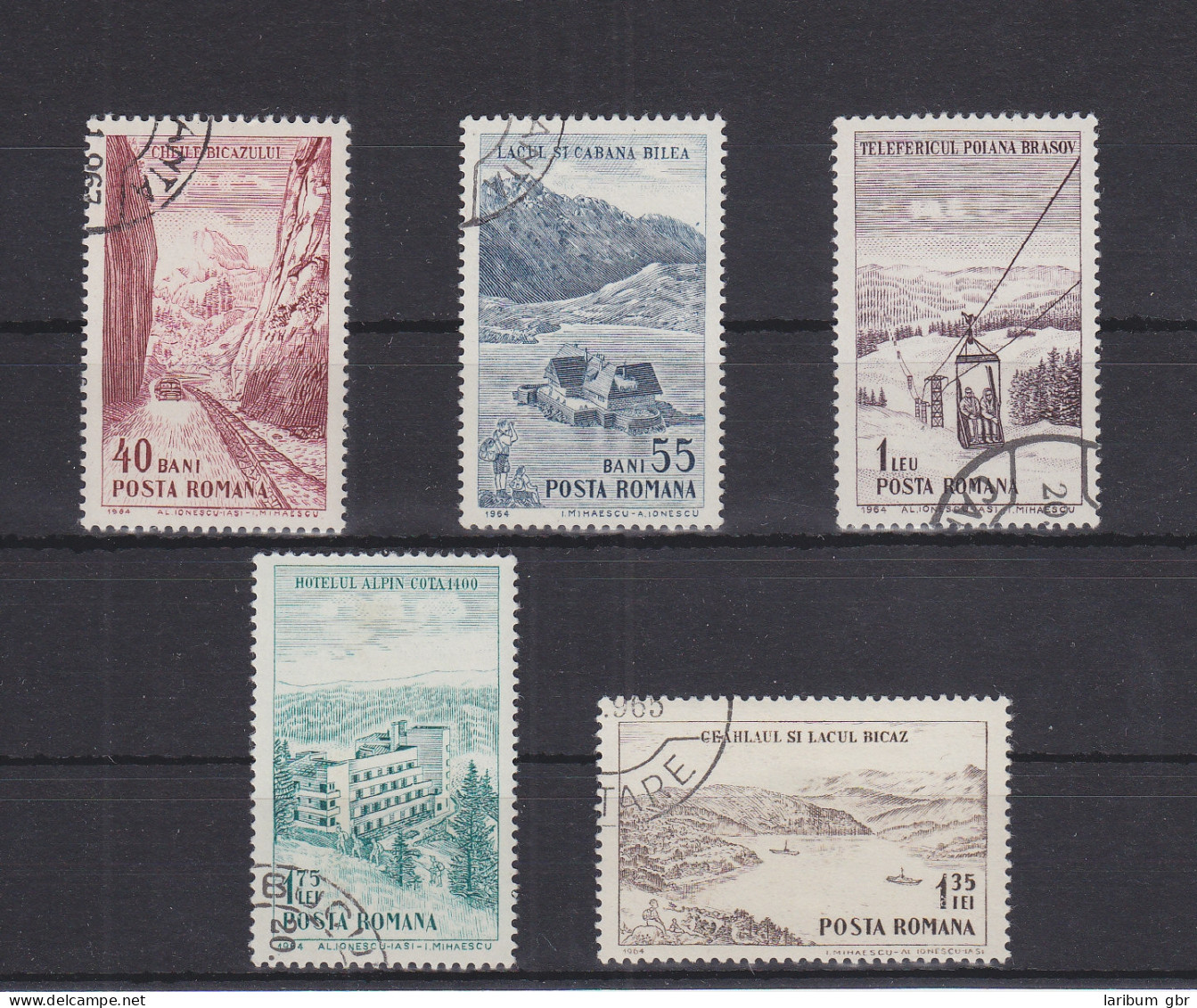 Rumänien 2294-2298 Gestempelt Fremdenverkehr, Romania Used #RA075 - Other & Unclassified