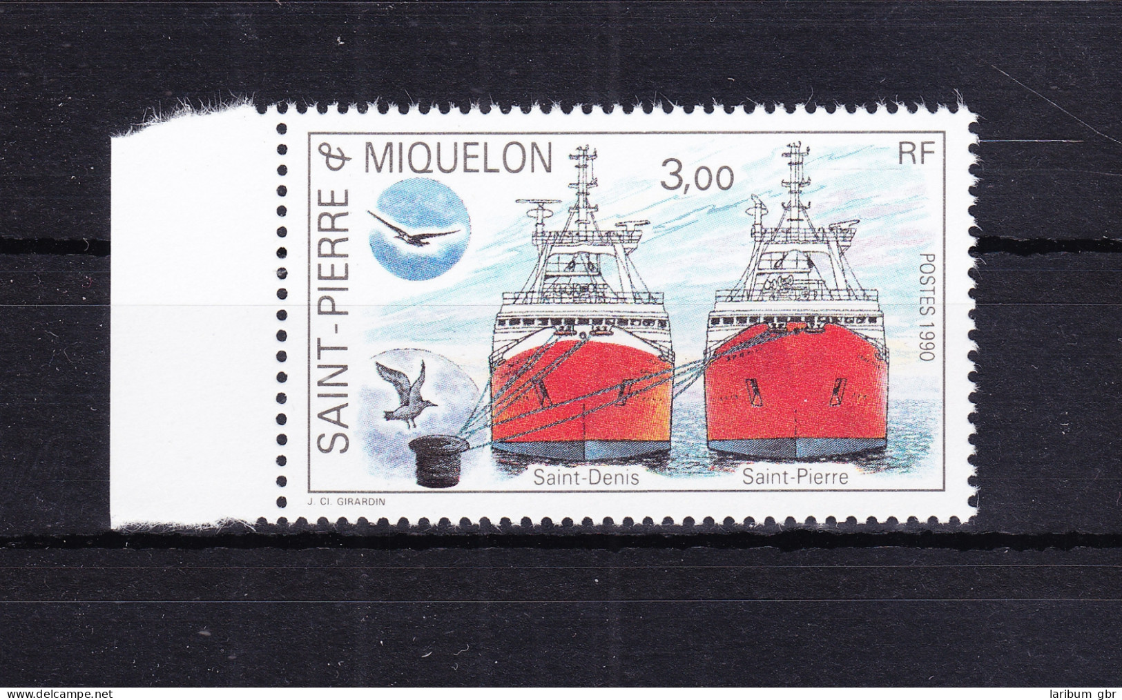 Saint-Pierre Und Miquelon 604 Postfrisch Schiffe, MNH #RB906 - Andere & Zonder Classificatie