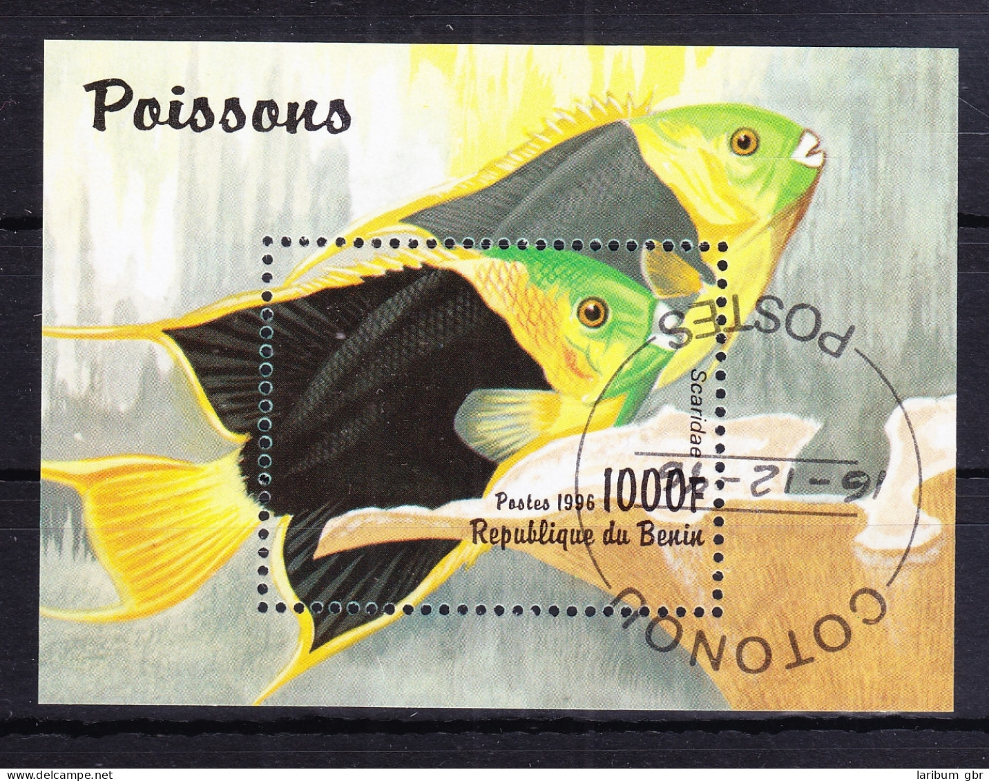 Benin Block 23 Mit 902 Gestempelt Fische #RE100 - Benin - Dahomey (1960-...)