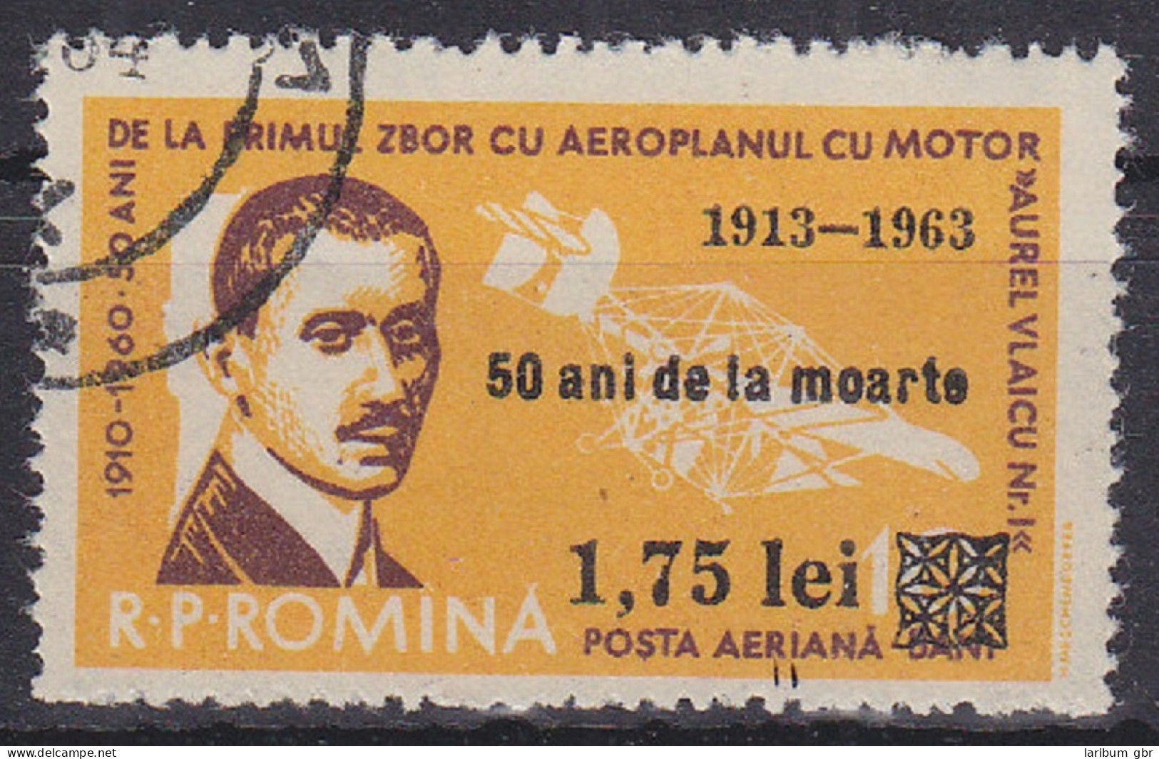 Rumänien 2175 Gestempelt 50. Todestag Aurel Vlaicu, Romania Used #RA060 - Other & Unclassified