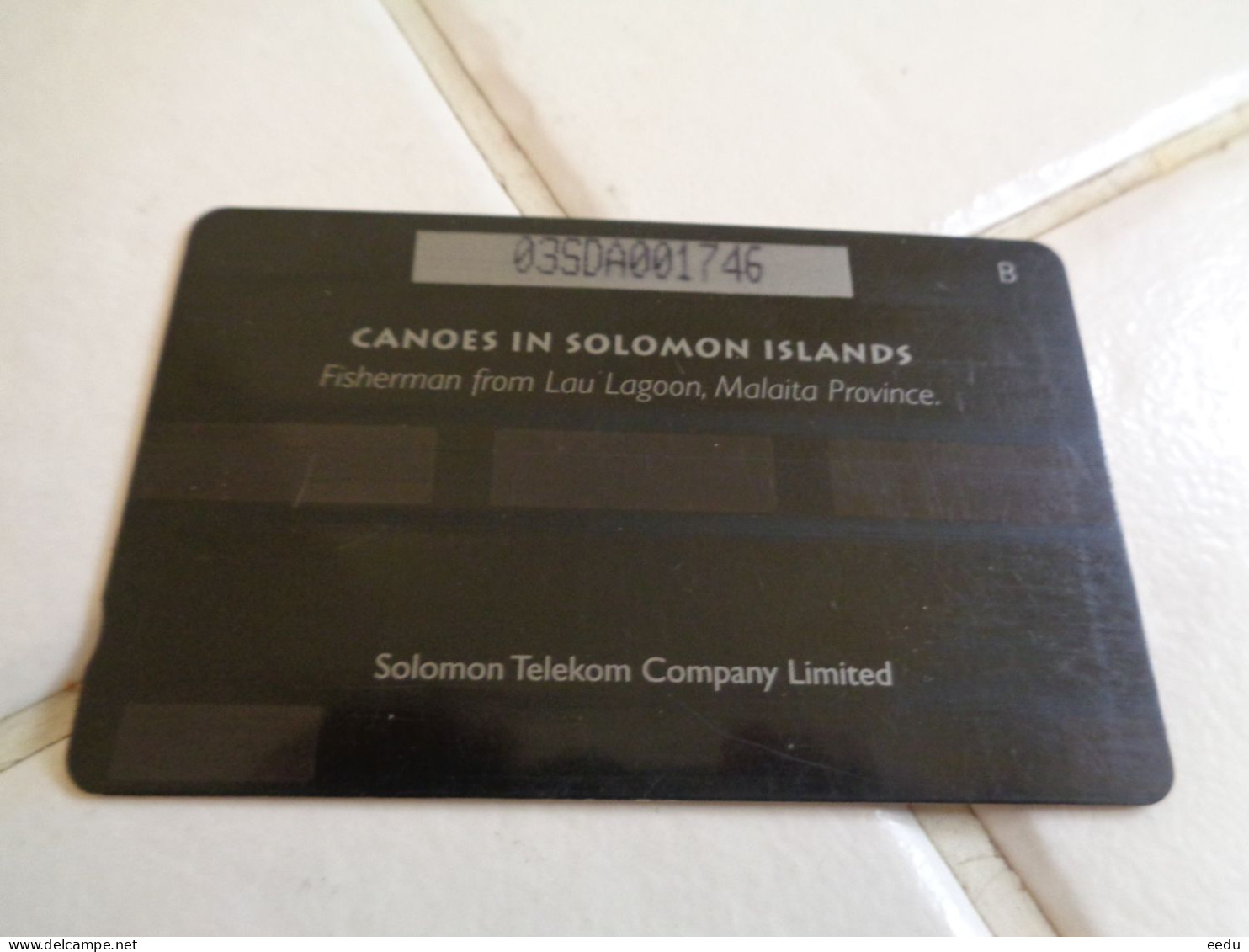 Solomon Island Phonecard - Salomon