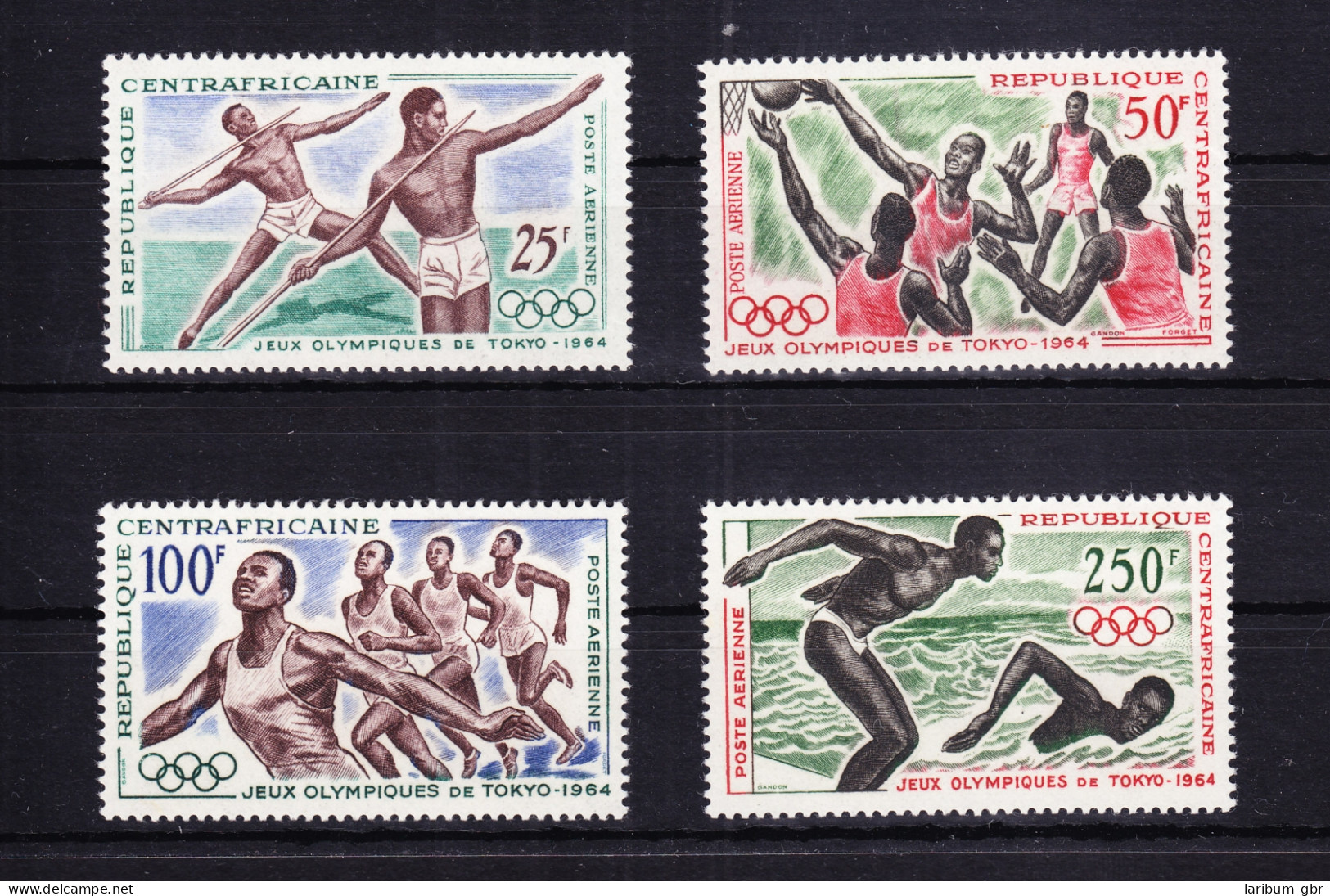 Zentralafrikanische Republik 59-62 Postfrisch Olympische Sommerspiele #RE473 - República Centroafricana