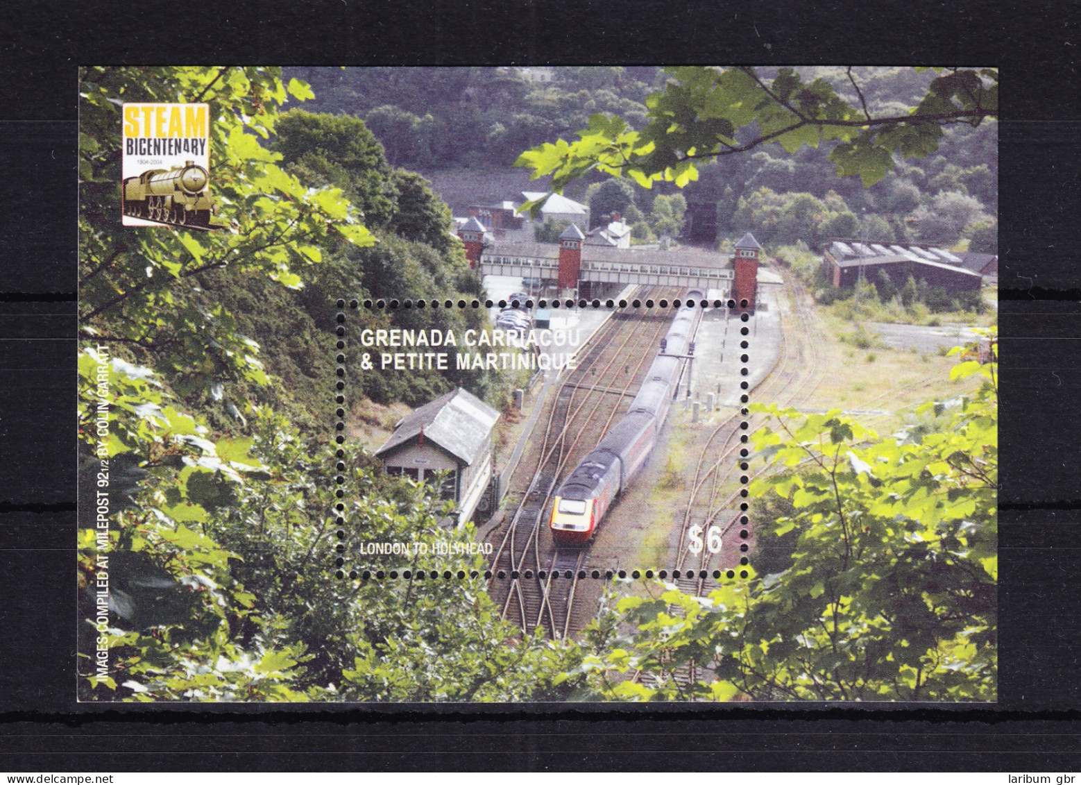 Grenada Block 586 Mit 4098 Postfrisch Eisenbahn #RE090 - Grenade (1974-...)