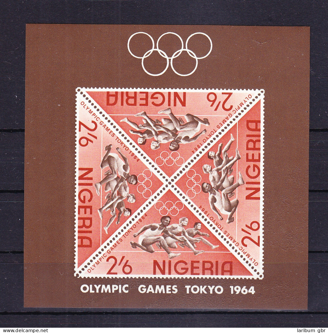 Nigeria Block 4 Mit 159 Postfrisch Olympische Sommerspiele #RE323 - Nigeria (1961-...)