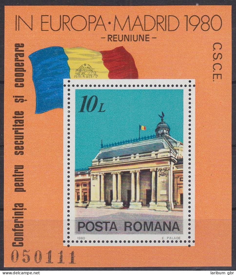 Rumänien Block 174 Mit 3745 Postfrisch Romania MNH #RA268 - Other & Unclassified