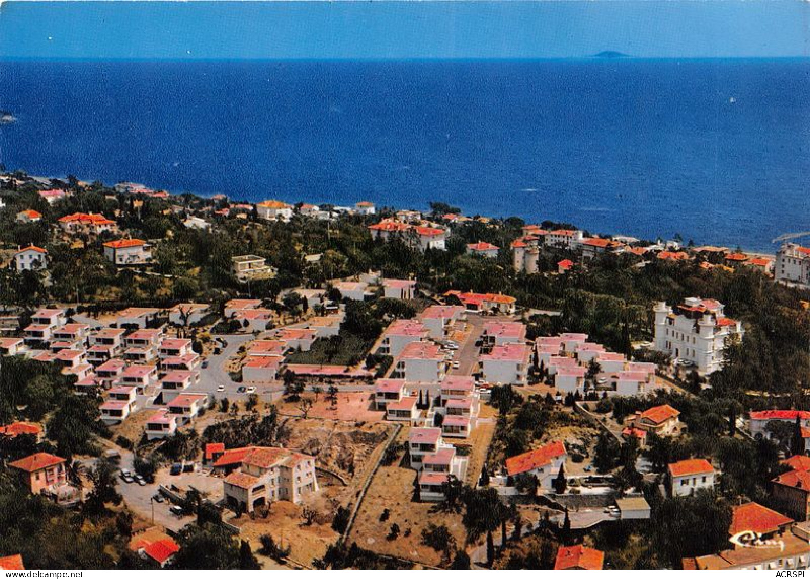 STE MAXIME Vue Panoramique Aerienne Au Premier Plan Les Tourelles 16(scan Recto-verso) MA1582 - Sainte-Maxime