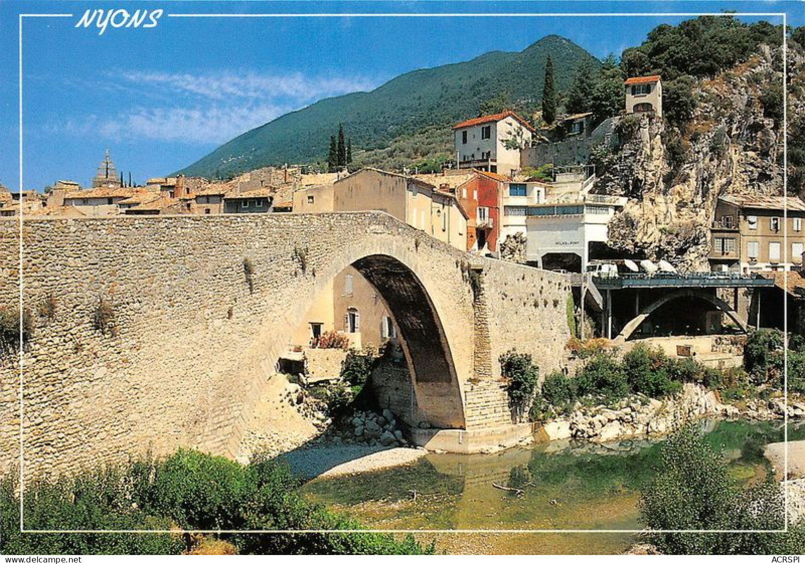 NYONS Le Pont Sur L Aygues 18(scan Recto-verso) MA1580 - Nyons