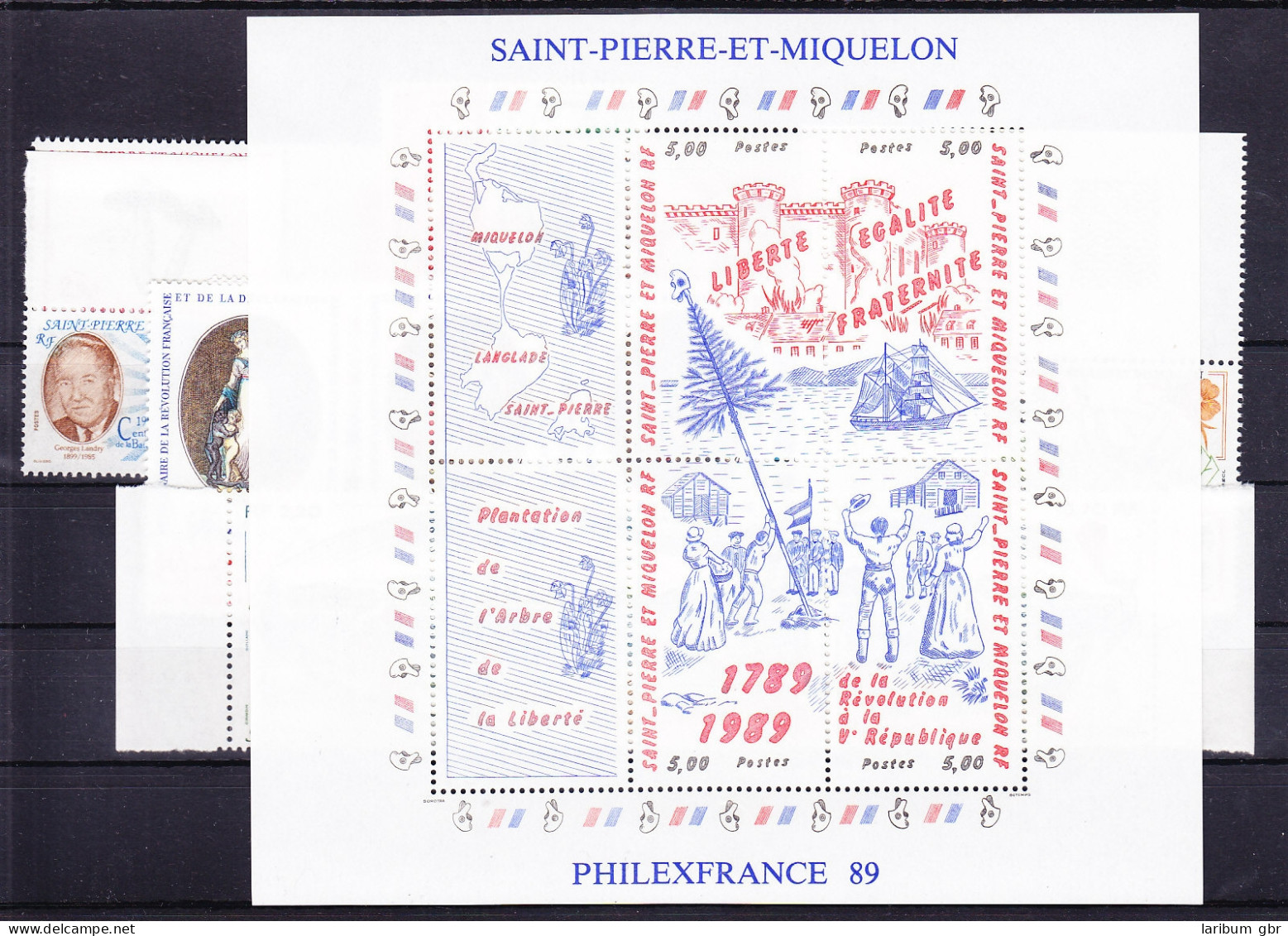 Saint-Pierre Und Miquelon Jahrgang 1989 Mit 569-585 Postfrisch #RE415 - Sonstige & Ohne Zuordnung