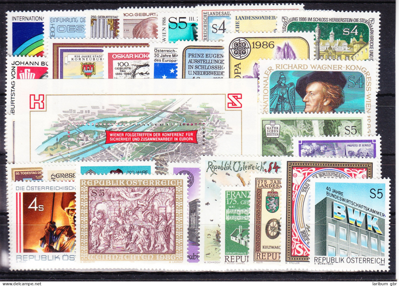 Österreich Jahrgang 1986 Mit 1836-1872 Postfrisch MNH #RG759 - Otros & Sin Clasificación