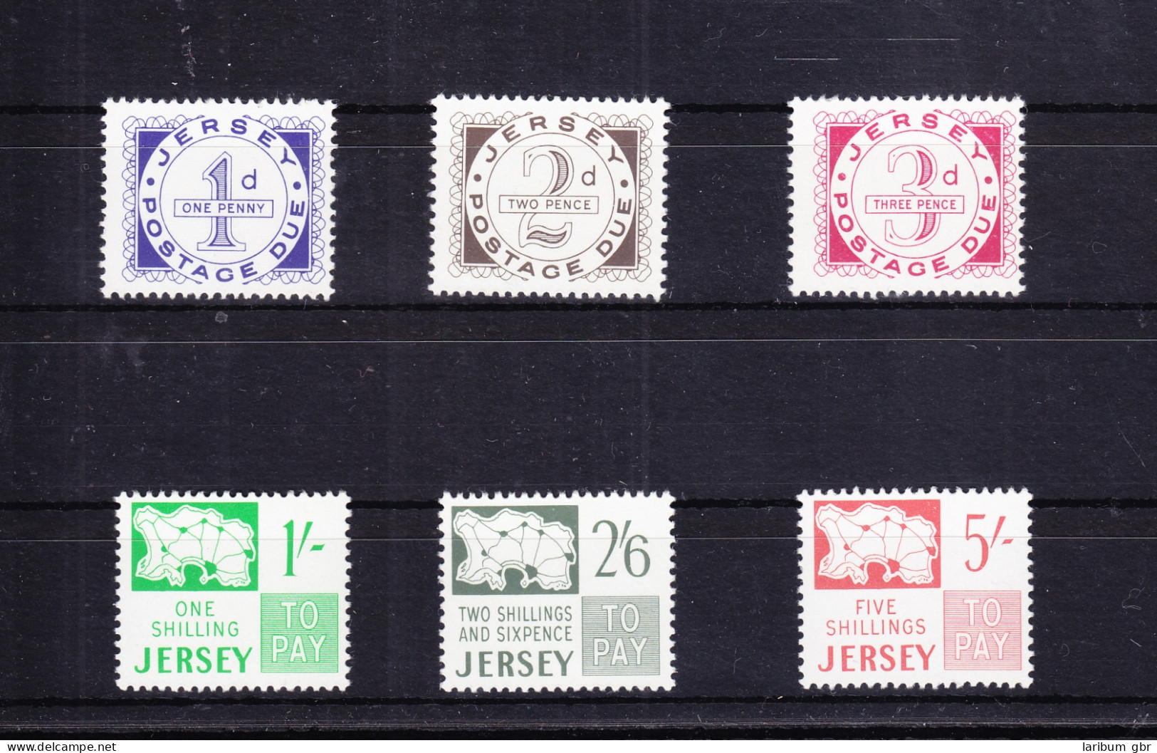 GB Jersey Portomarkenn 42887 Postfrisch #RH534 - Jersey