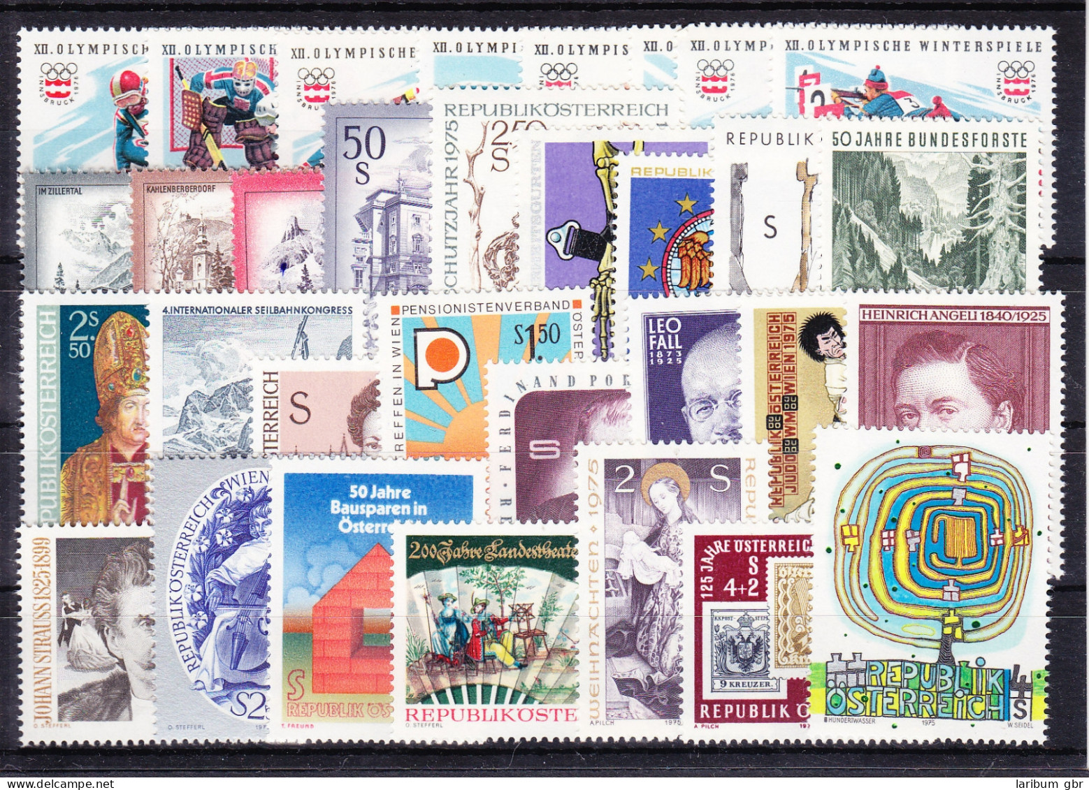 Österreich Jahrgang 1975 Mit 1474-1505 Postfrisch MNH #RG779 - Sonstige & Ohne Zuordnung