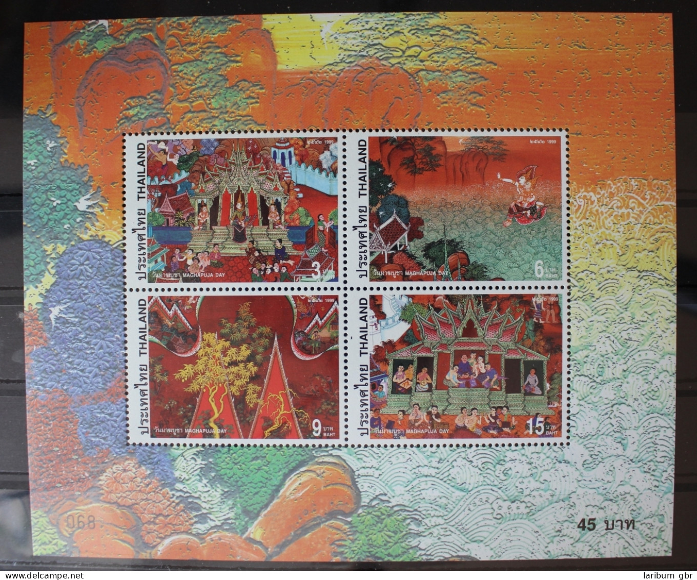 Thailand Block 117 Mit 1905-1908 Postfrisch #RJ501 - Thailand