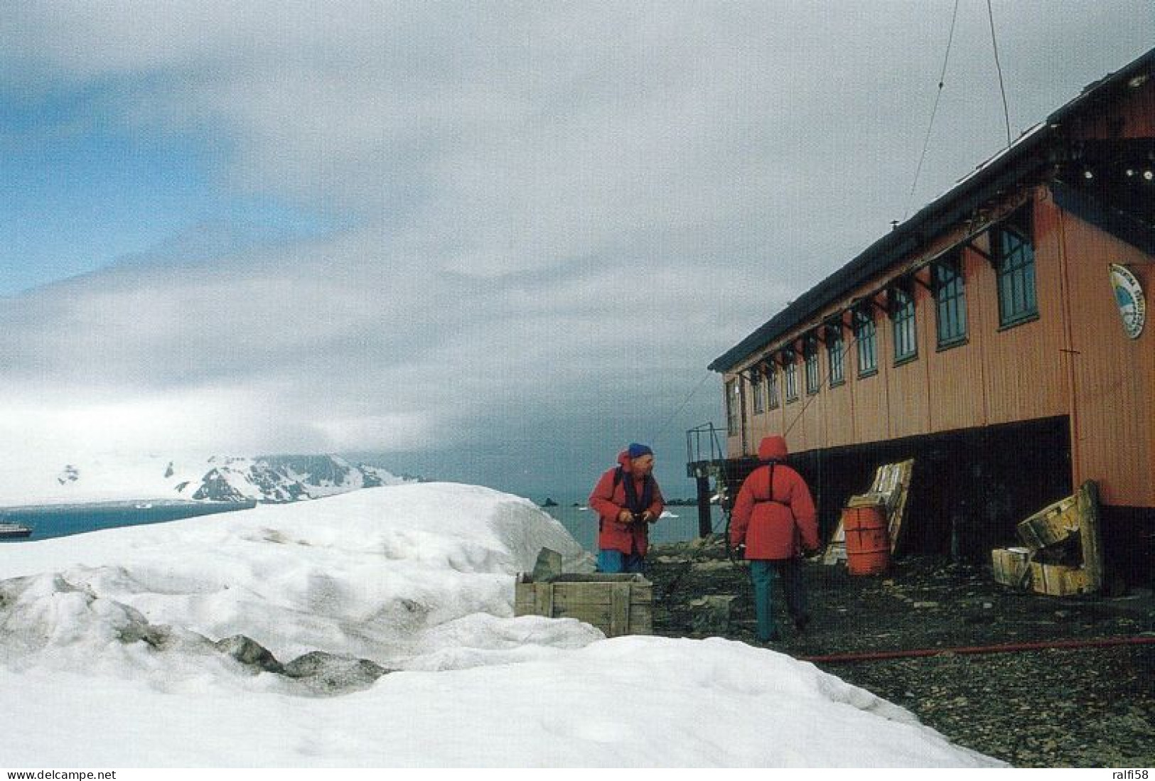 2 AK Antarktis * Base Camara - Argentinische Forschungsstation Auf Half Moon Island - Zu Den Südliche Shetlandinseln * - Autres & Non Classés