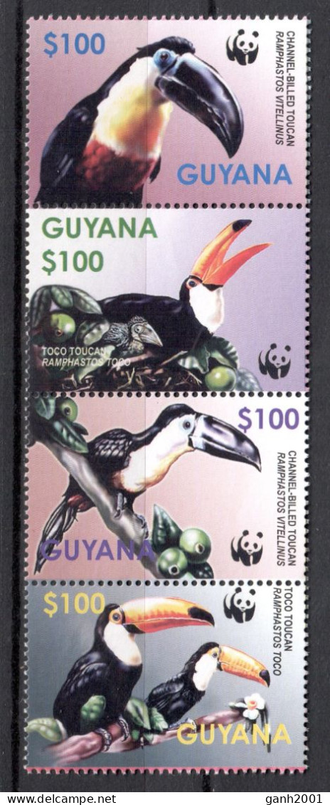 Guyana 2003 Guayana / Birds WWF MNH Aves Vögel Oiseaux Uccelli / Cu21836  38-18 - Sonstige & Ohne Zuordnung