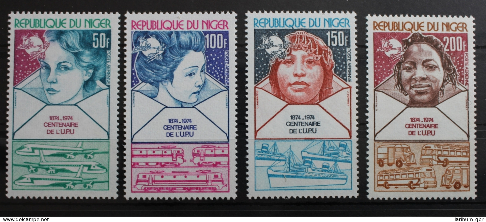 Niger 442-445 Postfrisch UPU Weltpostverein #RM435 - Niger (1960-...)